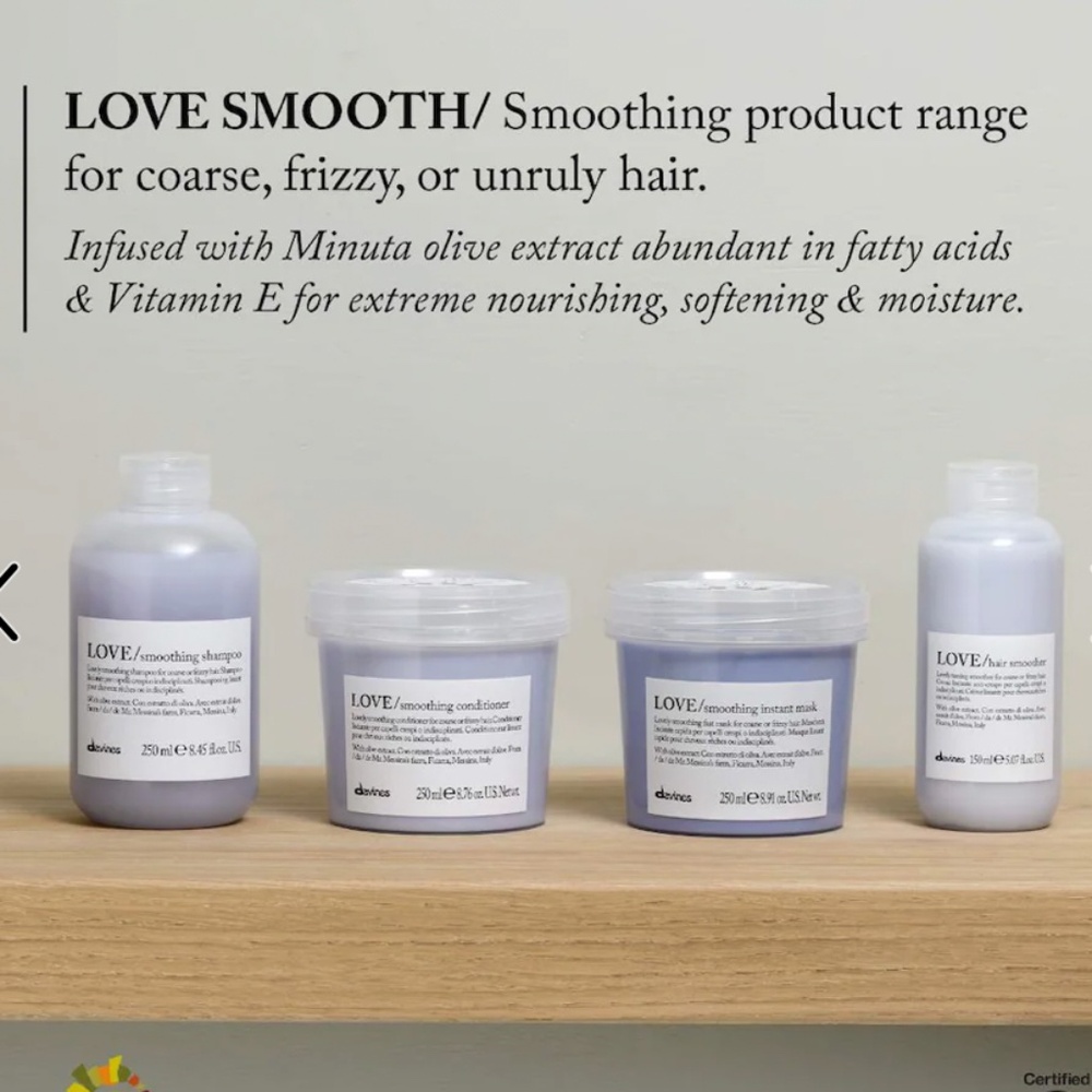 LOVE Smoothing Shampoo for Frizzy Hair